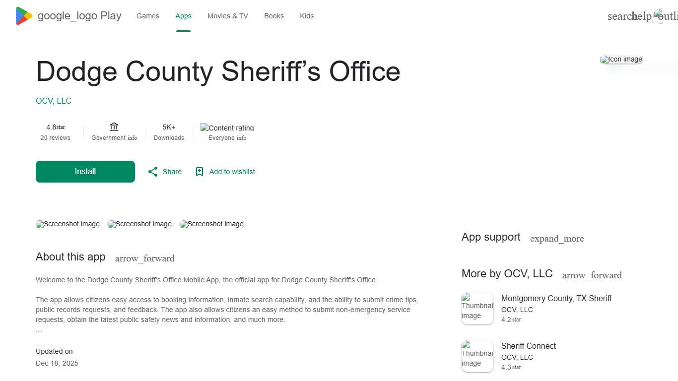 Dodge County Sheriff’s Office - Apps on Google Play